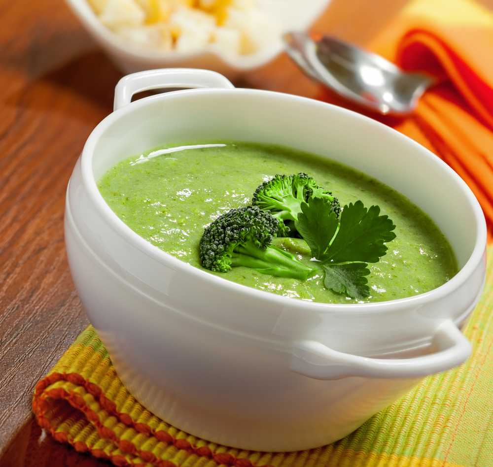 Гороховый суп со шпинатом рецепт с фото