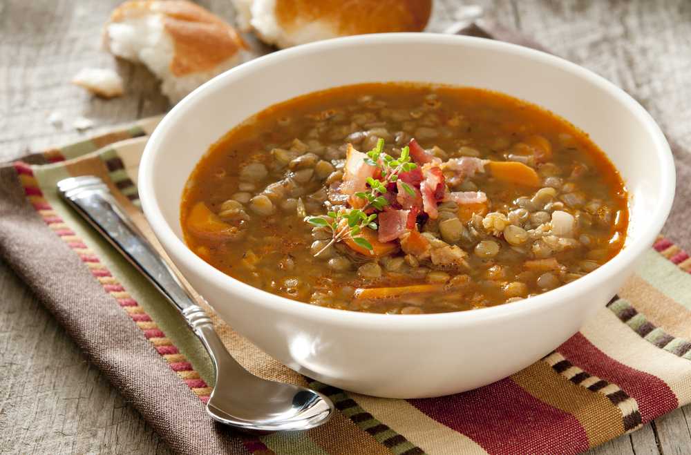 Суп из чечевицы с мясом и картофелем рецепт с фото пошагово и видео - 1000.menu