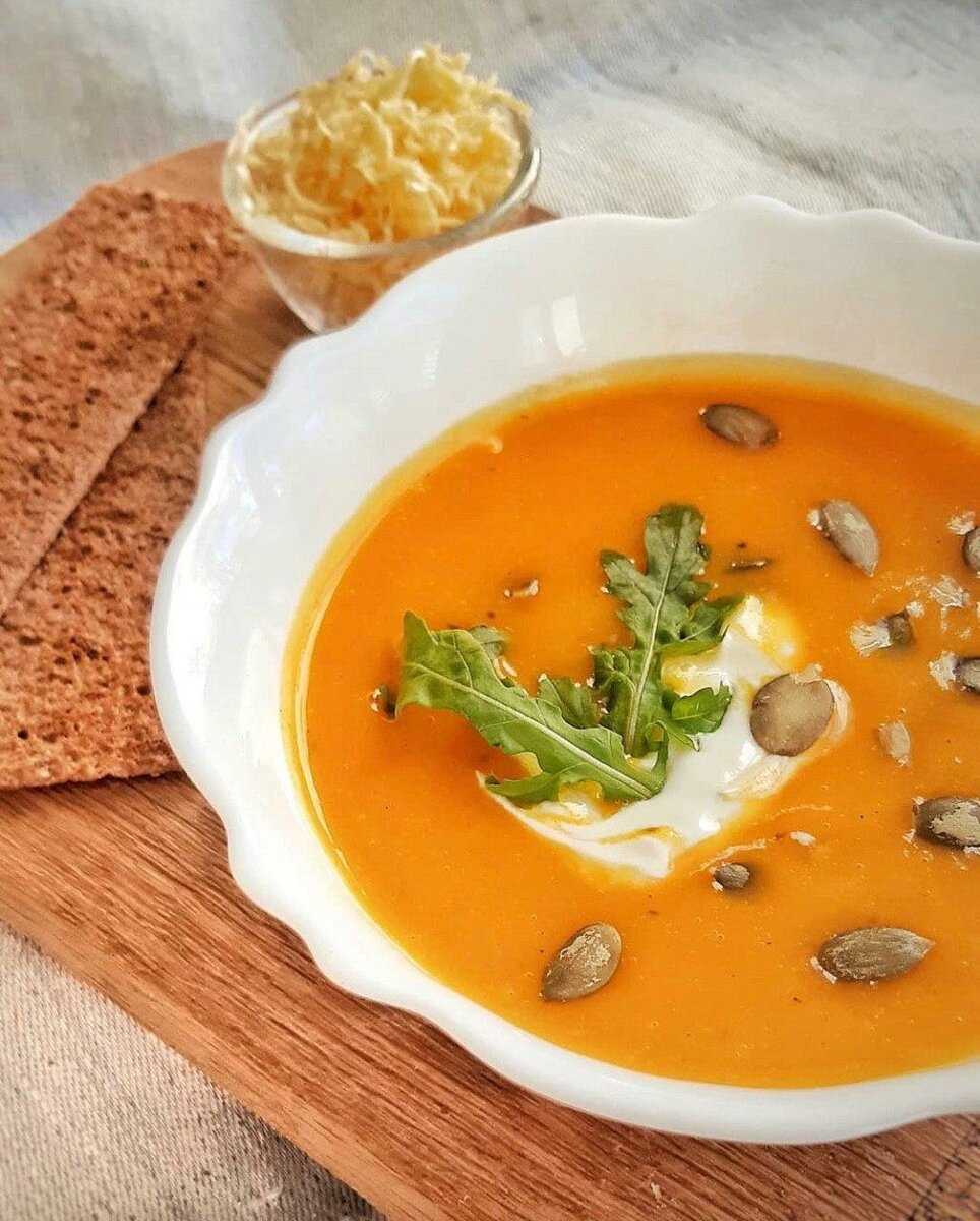 Тыквенный суп-пюре со сливками: как приготовить вкусно и быстро по пошаговому рецепту