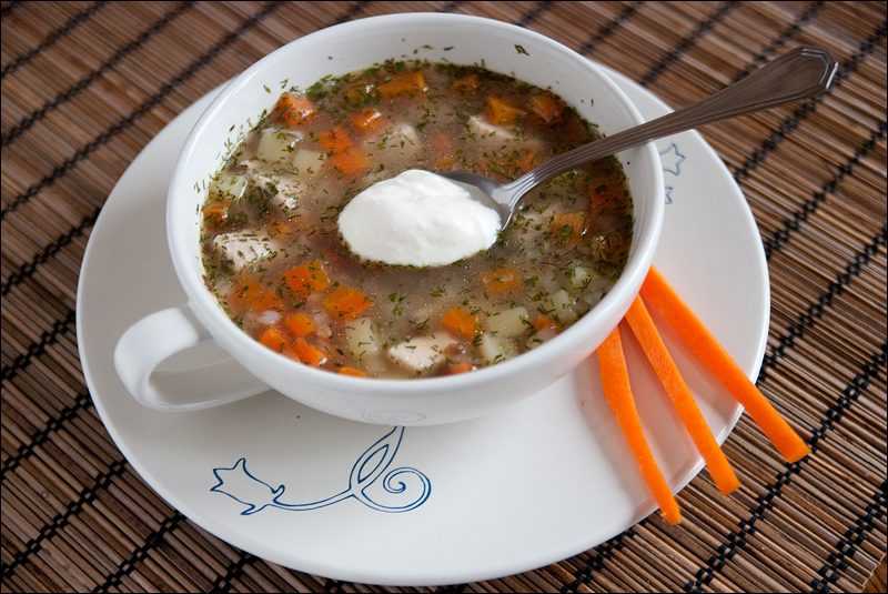 Рецепт приготовления гречневого супа с курицей