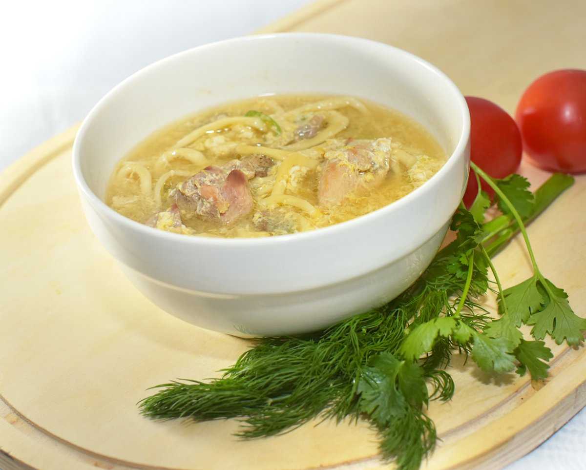 Суп на курином бульоне лапша: рецепт пошагово