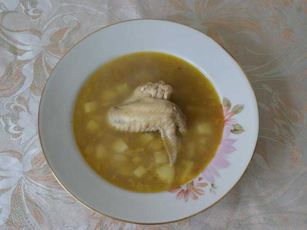 Суп с куриными крылышками и вермишелью - рецепт с фотографиями - patee. рецепты