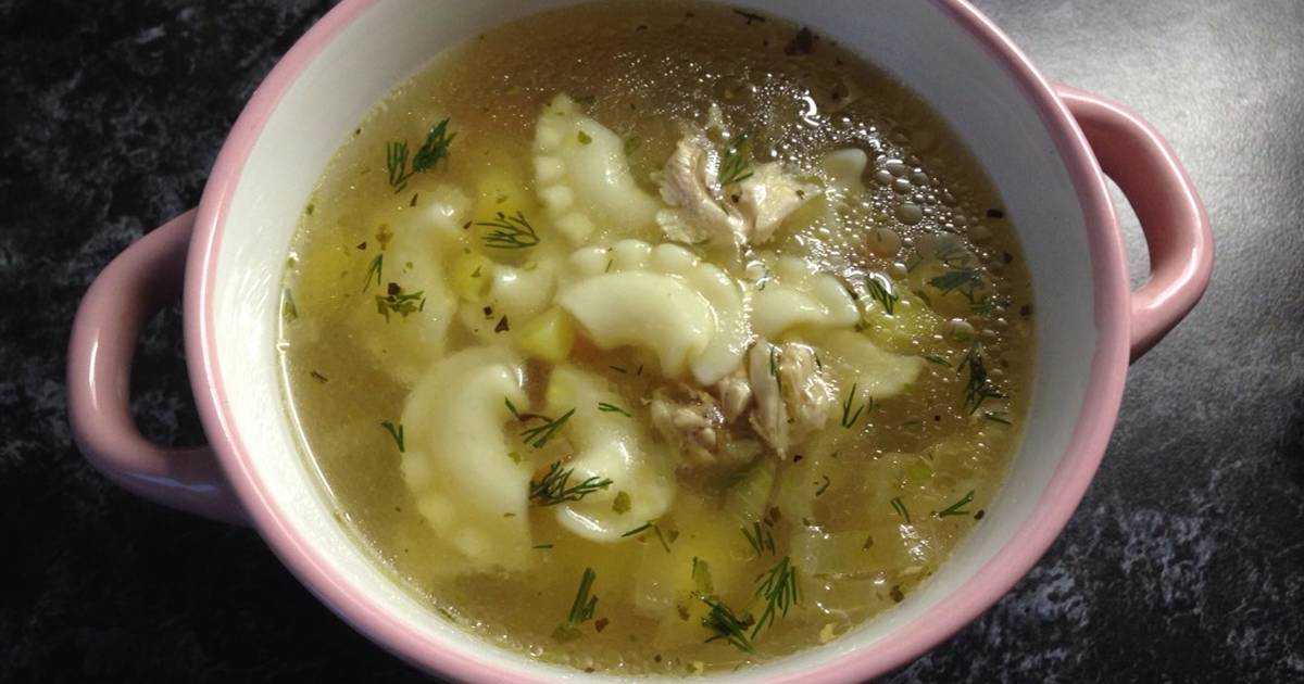 Как варить суп с макаронами и косточкой