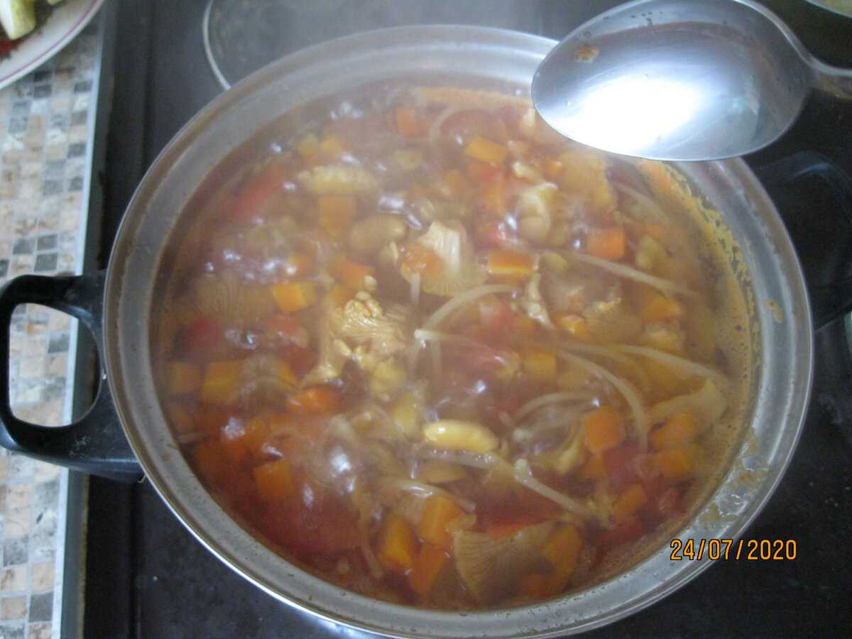 Суп из сухих лисичек рецепты с фото пошагово
