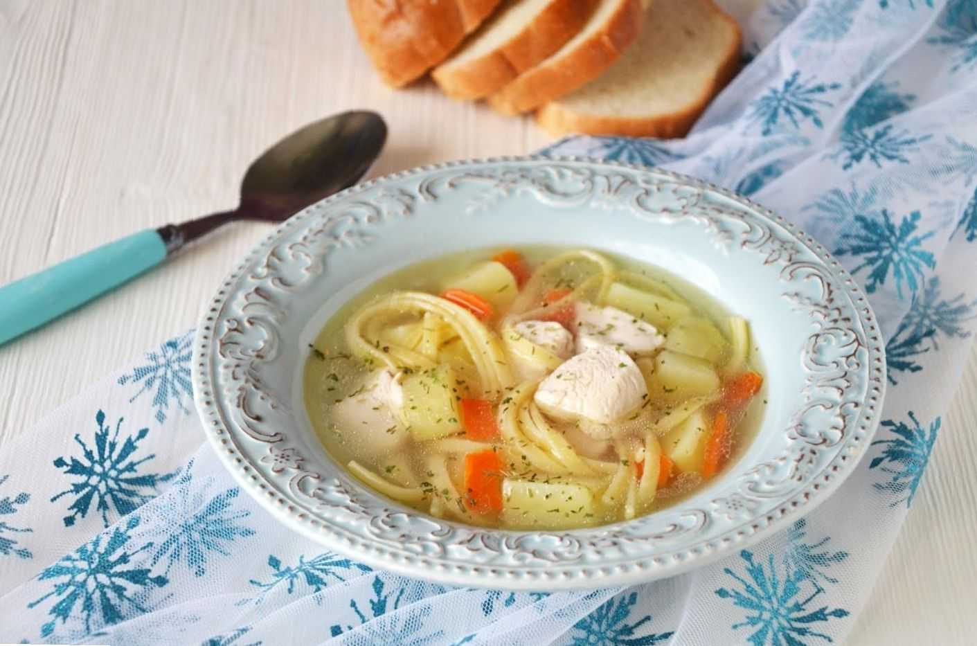 Вкусный суп с курицей, сельдереем и вермишелью рецепт с фото пошагово - 1000.menu