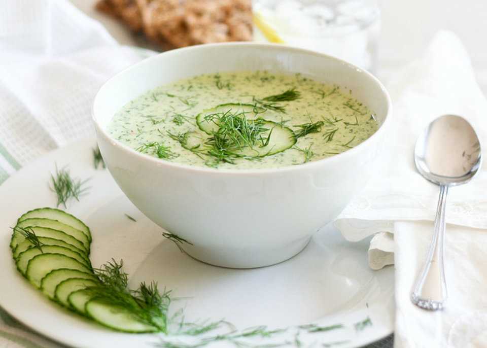 Холодный огуречный суп с йогуртом рецепт с фото пошагово - 1000.menu