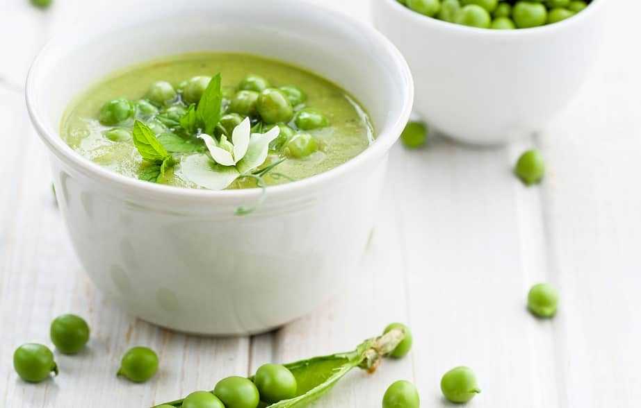 Сколько калорий в супе из зеленого горошка