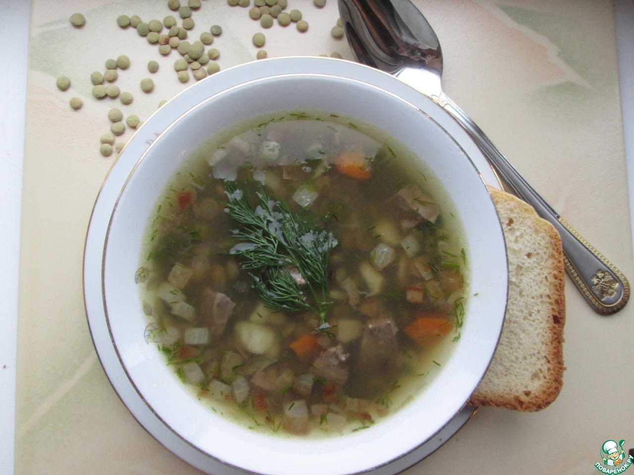 Постный суп из чечевицы без мяса рецепт с фото - 1000.menu