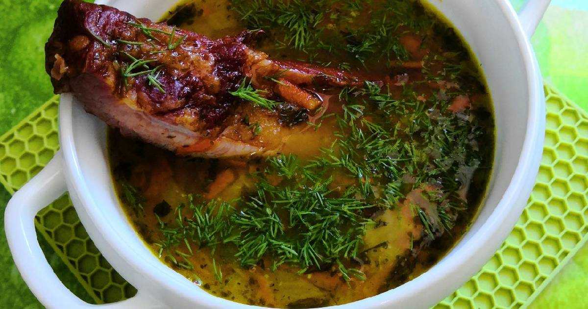 Как вкусно варить гороховый суп с копчеными ребрышками 6 рецептов