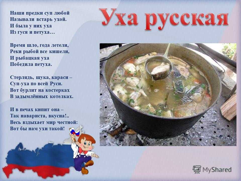 Уха рыбацкая технологическая карта