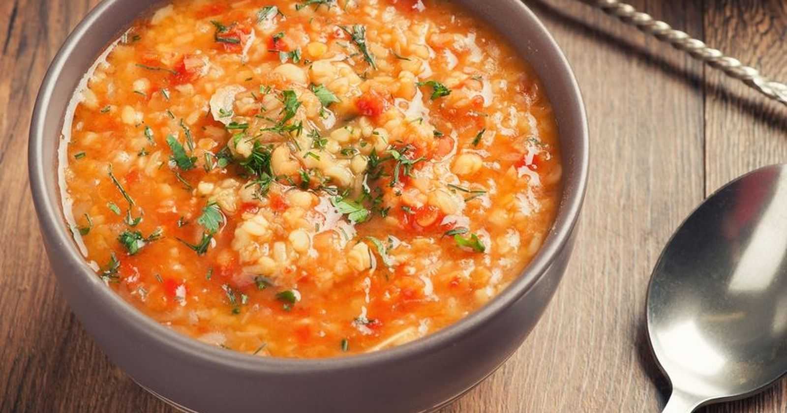 Суп с чечевицей и картофелем: рецепт