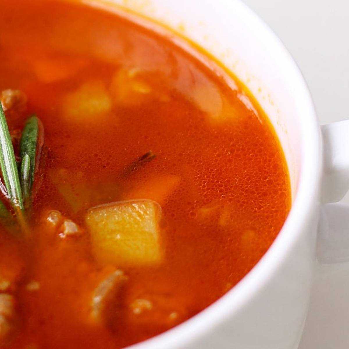 Суп гуляш – 14 рецептов приготовления пошагово – 1000.menu