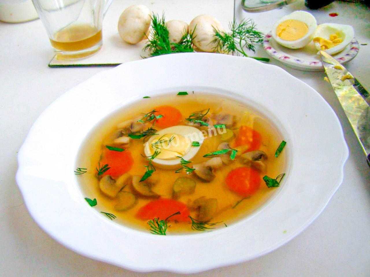 Суп грибной на курином бульоне рецепт с пошаговыми фото фоторецепт.ru