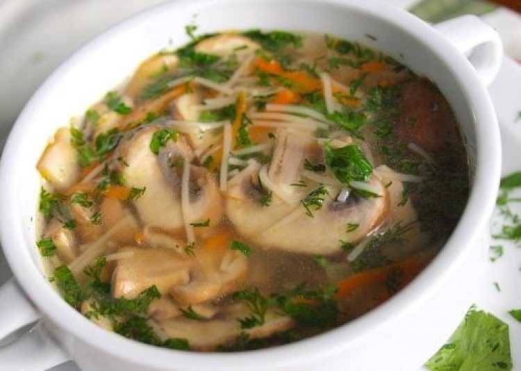 Куриный суп с шампиньонами - вкусное полноценное  меню: рецепт с фото и видео