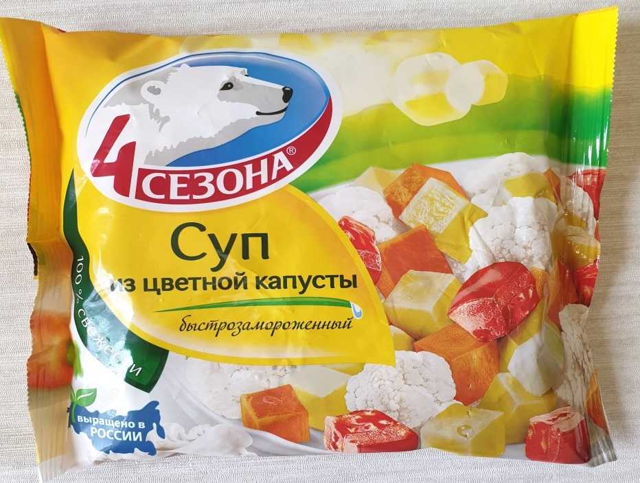 Hortex суп из цветной капусты с картофелем и укропом