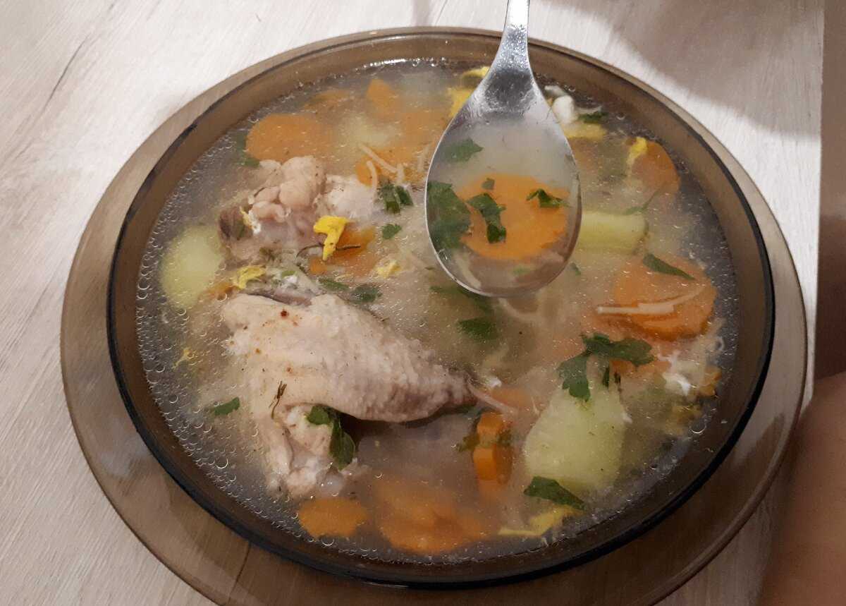 Суп с копчеными крылышками рецепт с фото пошагово - 1000.menu
