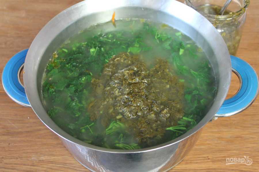 Рецепты приготовления вкусного, оригинального зелёного борща с крапивой