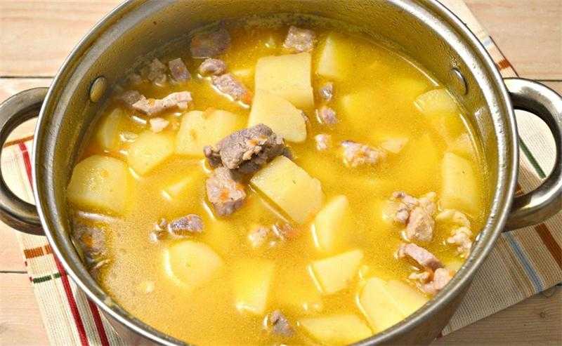 Пошаговый рецепт приготовления картофельного супа