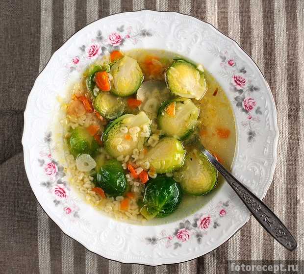 Суп из брюссельской капусты: фото и рецепты с курицей, фрикадельками, сливками и иными компонентами, а также как приготовить щи русский фермер