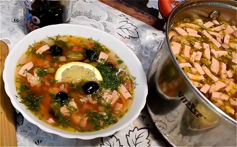 Сборная мясная солянка – особенности приготовления блюда