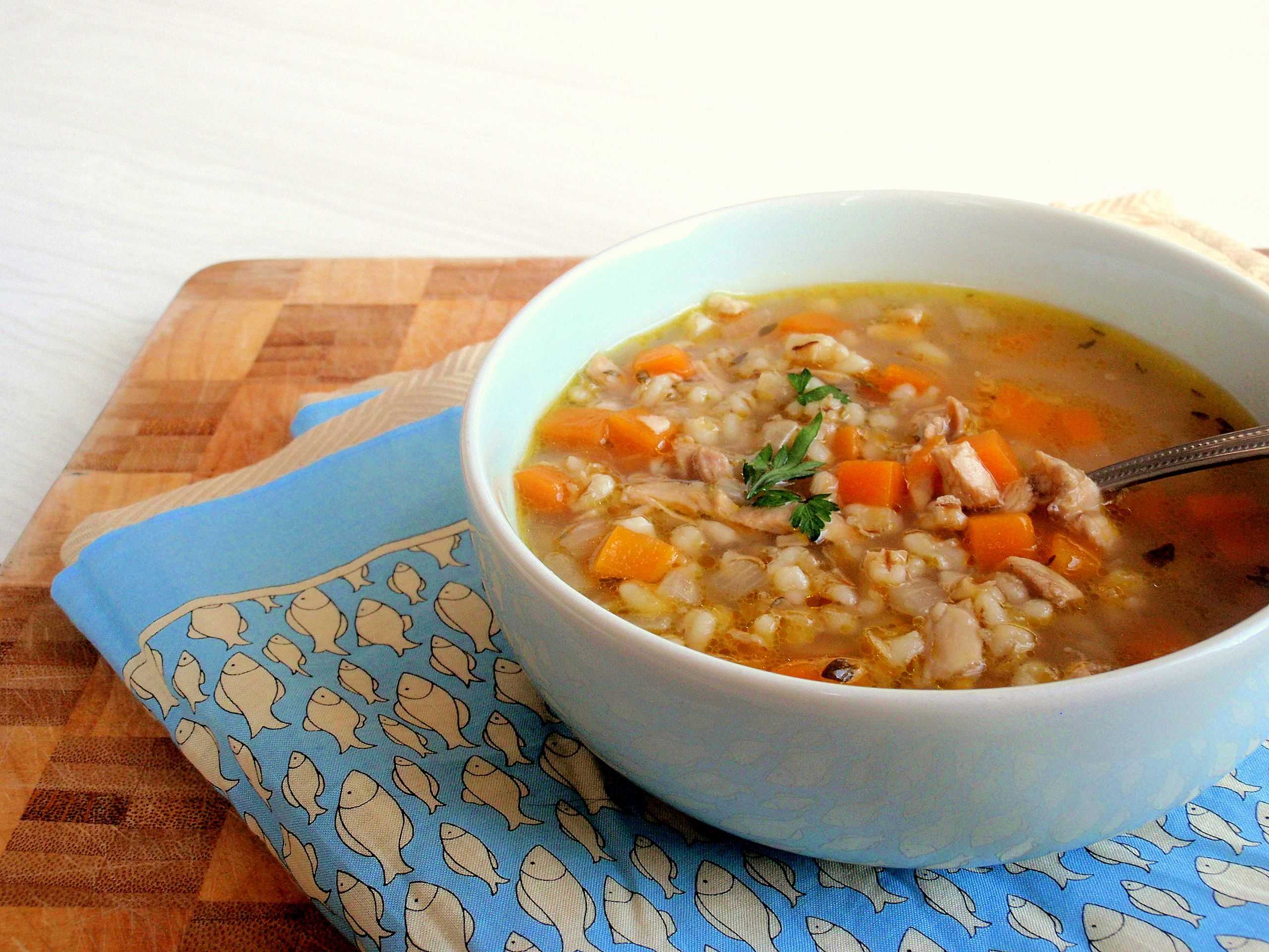 Суп с перловой крупой: 5 рецептов приготовления