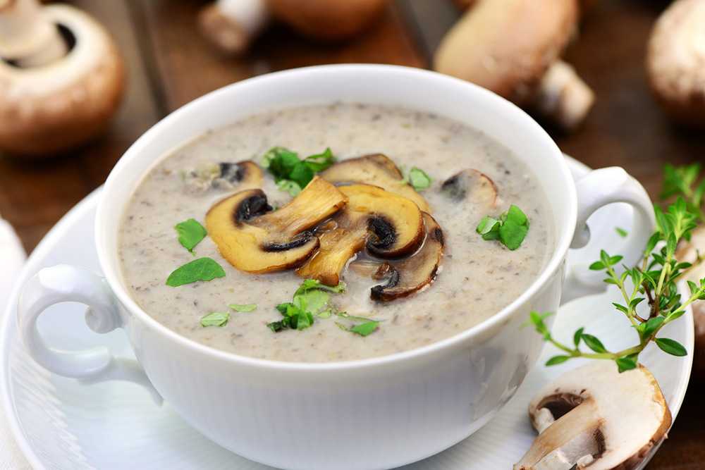 Сытные и полезные рецепты супа-пюре из белых грибов