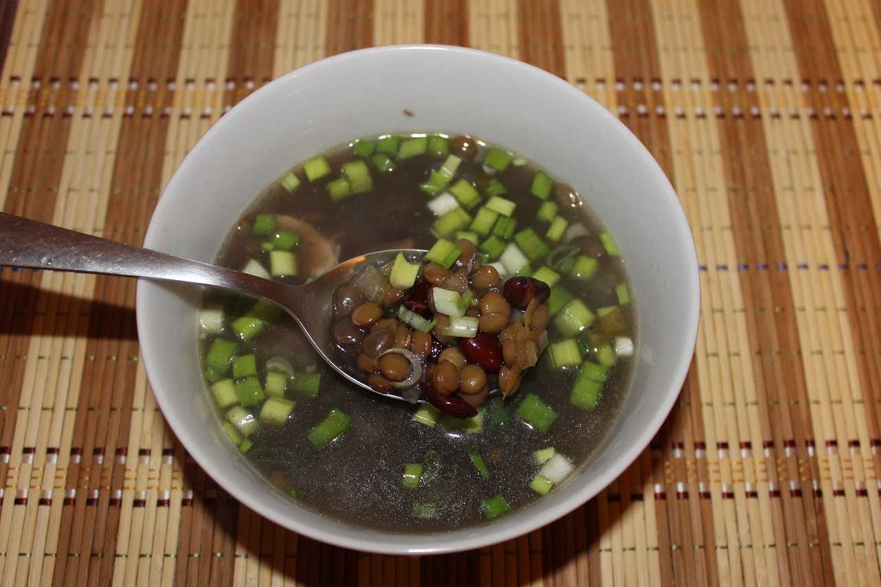 Суп из зеленой чечевицы фото рецепт пошагово с фото