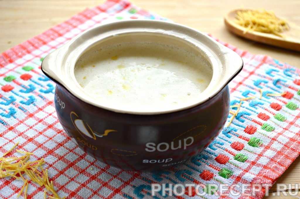 Вкусные рецепты молочного супа с вермишелью