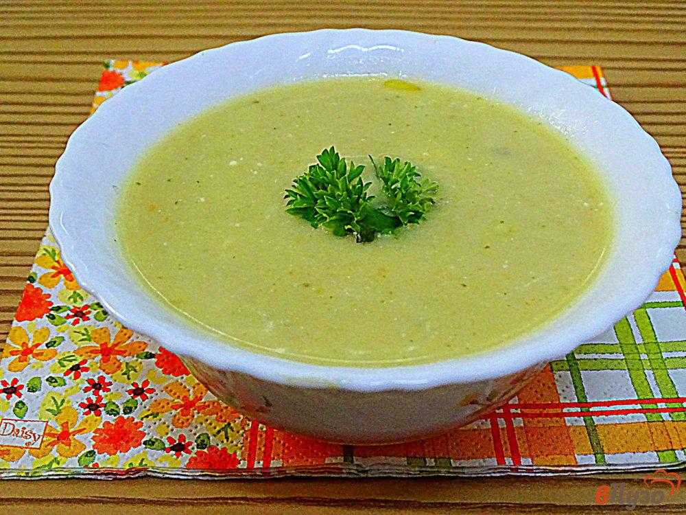 Супы из кабачков – суп-пюре, кабачковый крем-суп быстро и вкусно