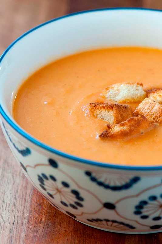 Овощной суп-пюре — 15 рецептов
