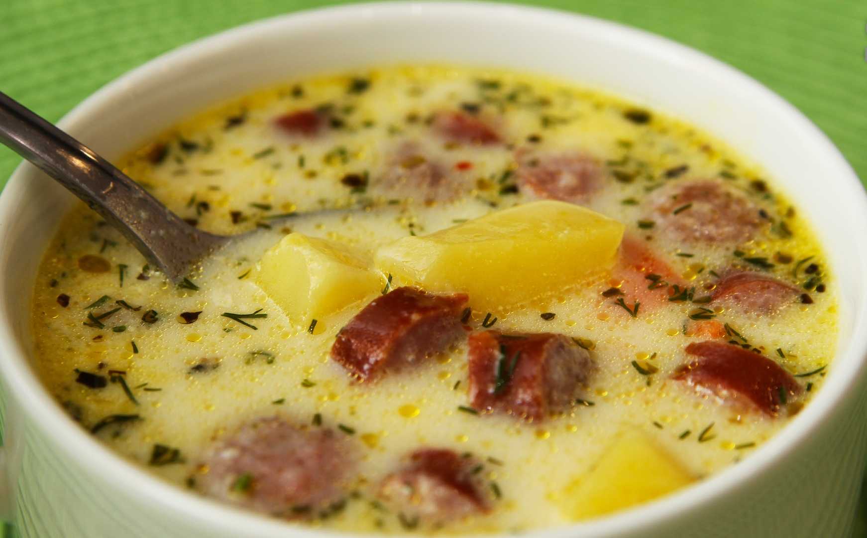 Сырный суп про100 кухня