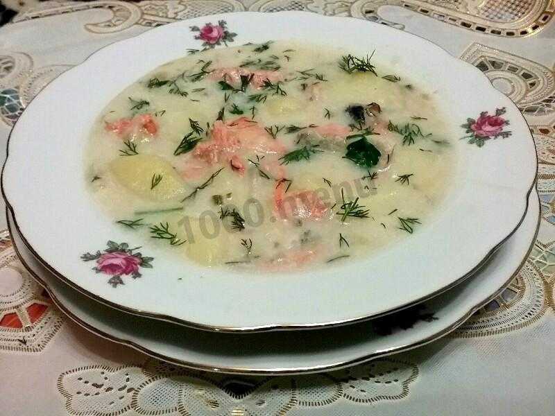 Сливочный суп с лососем финский рецепт с фото пошагово - 1000.menu