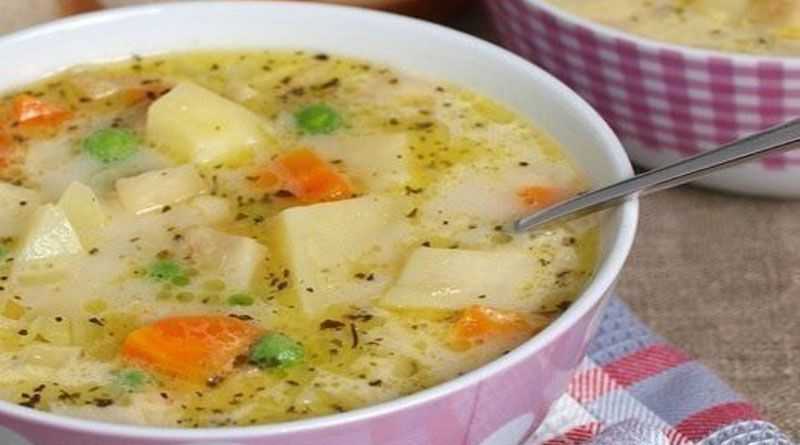 Сырный суп по польски