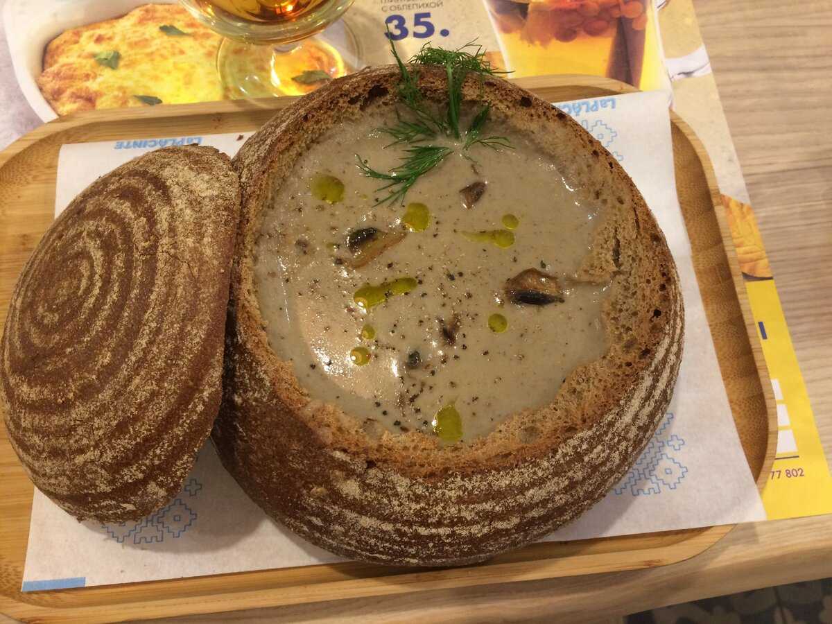 Супы из хлеба