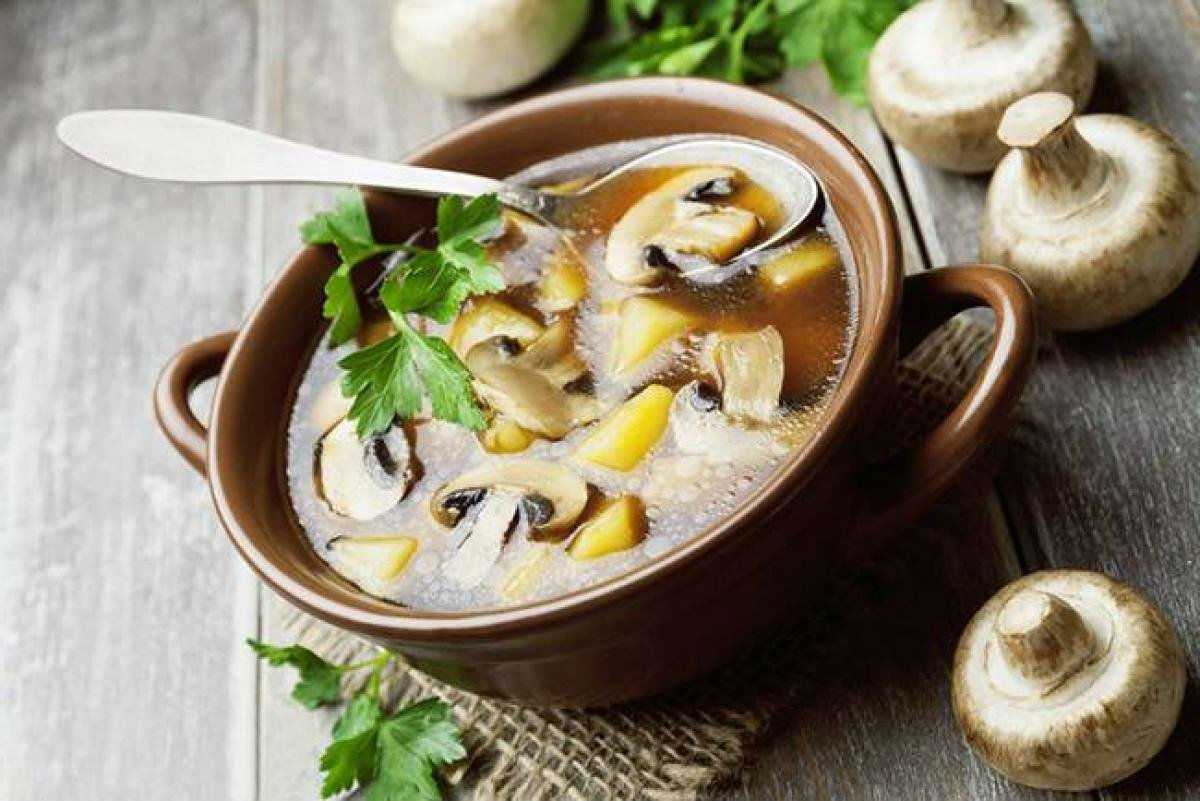 Грибной суп из сушеных грибов — пошаговый рецепт с фото