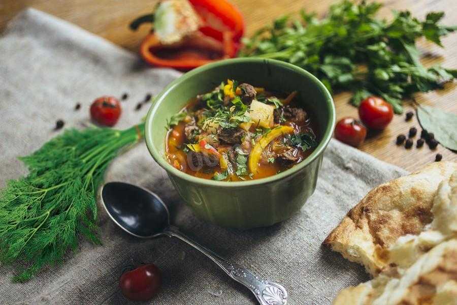 Шурпа из курицы по простому  пошаговому рецепту с фото