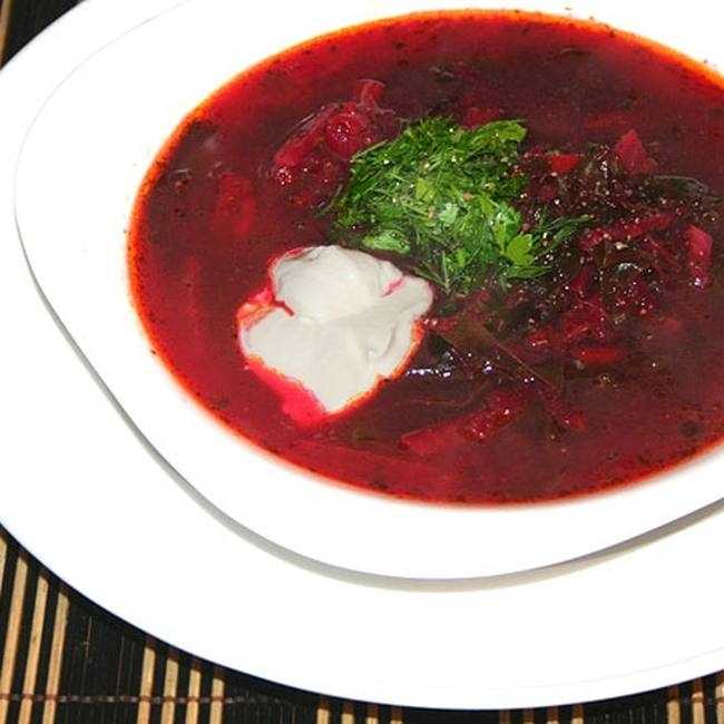 Свекольник постный - пошаговый рецепт приготовления с фото