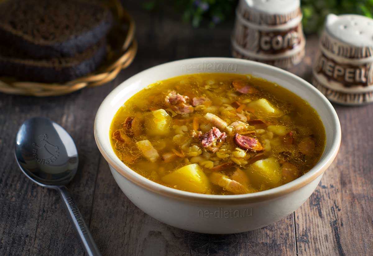 Гороховый суп с копченостями, 3 рецепта с пошаговыми фото