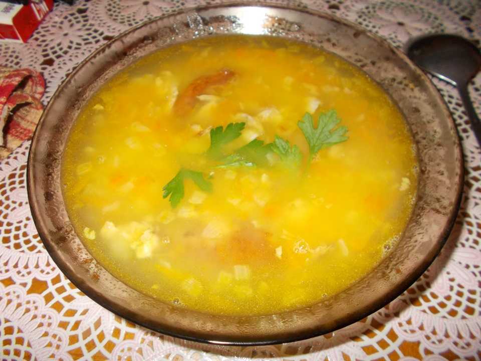 Рецепт гороховый суп с грудинкой рецепт с фото пошагово