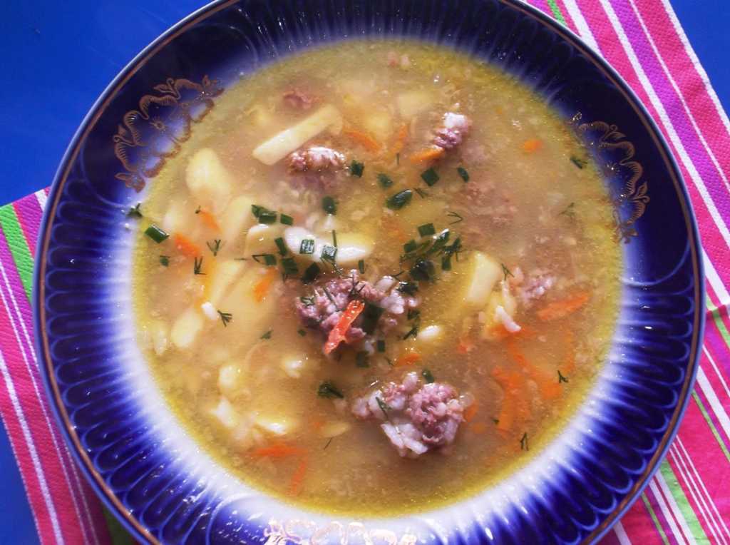 Суп рисовый с мясом и картошкой рецепт с фото пошагово - 1000.menu