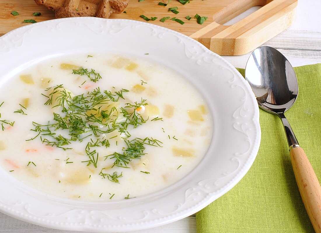 Молочные супы рецепты с фото пошагово