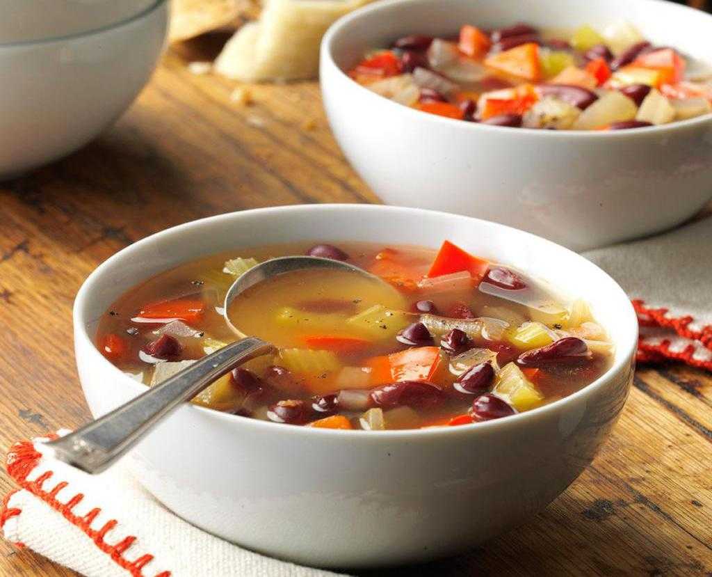 Фасолевый суп из консервированной фасоли | как приготовить на webpudding.ru
