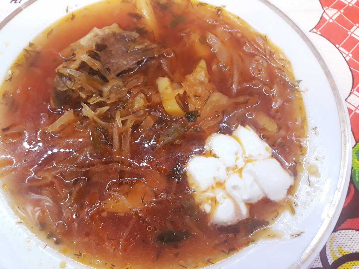 Настоящий кубанский борщ