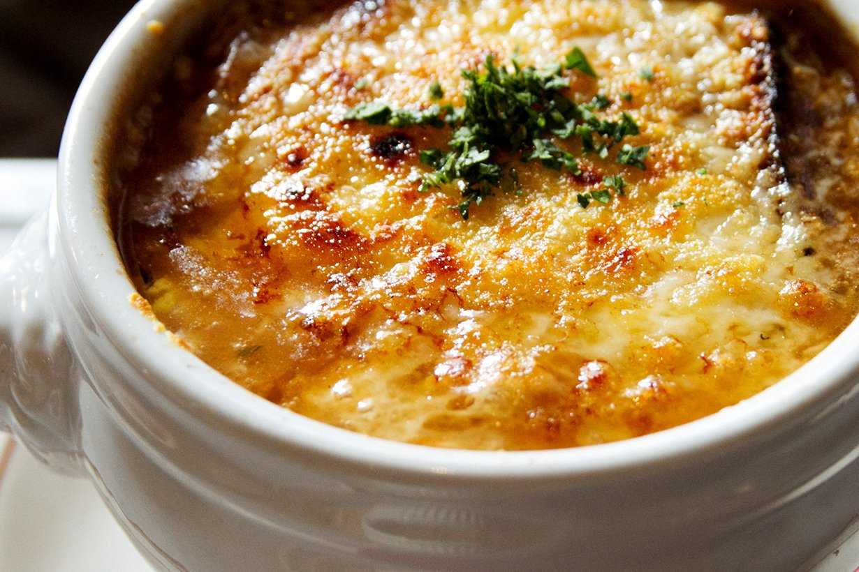 Луковый суп по французски классический рецепт с фото