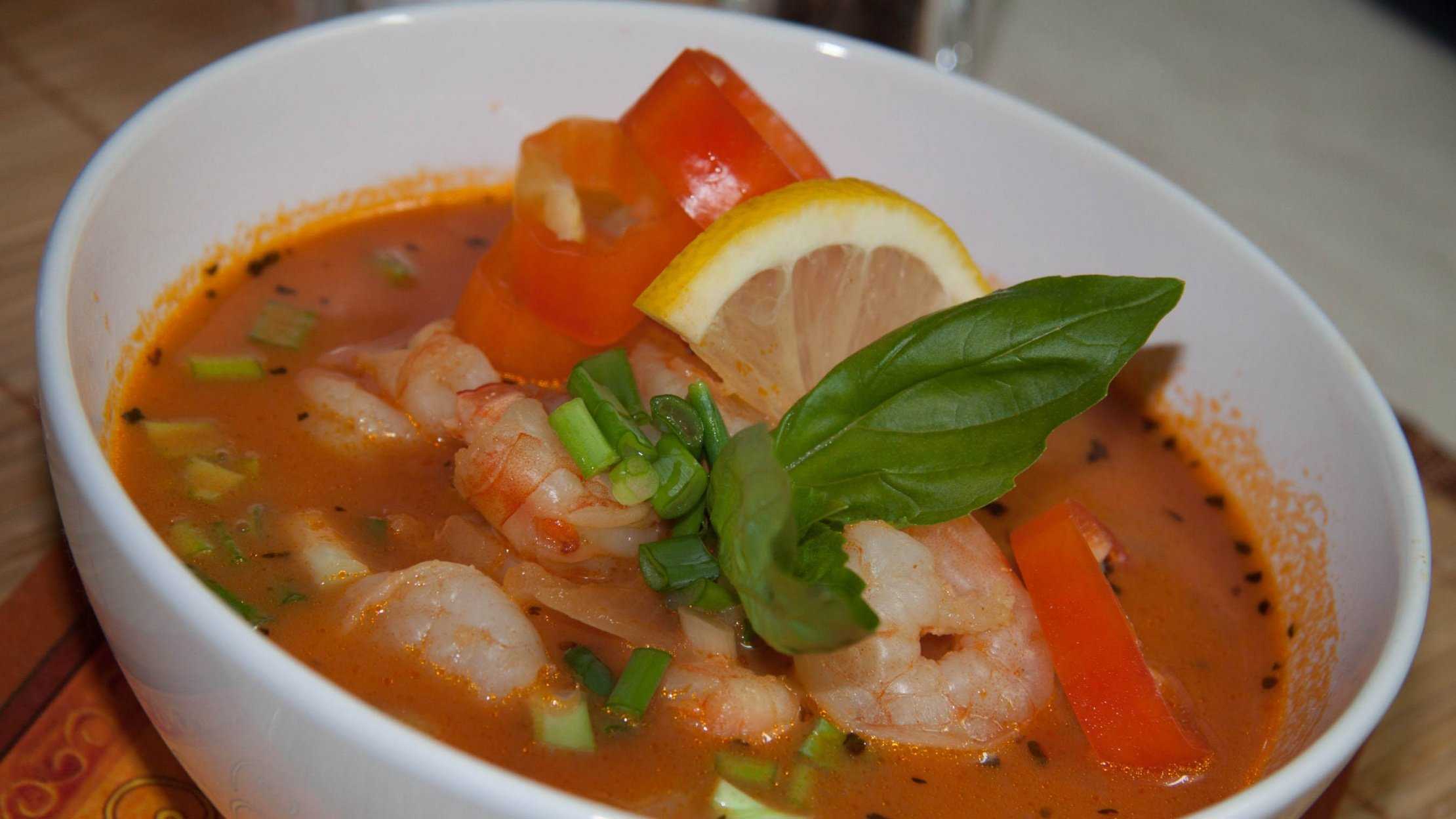 Суп с креветками — простые рецепты самого вкусного креветочного супа