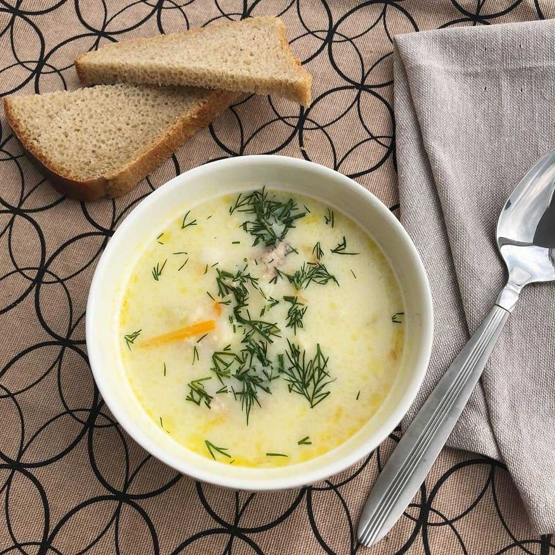 сырный суп пюре фото