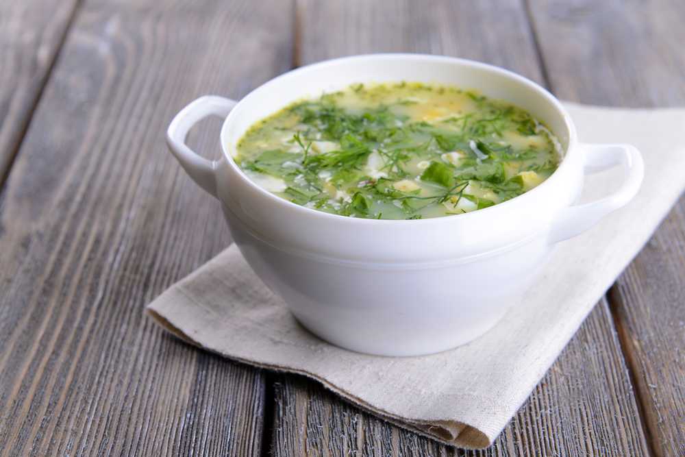 Щавелевый суп с яйцом  — 12 классических рецептов супа со щавелем