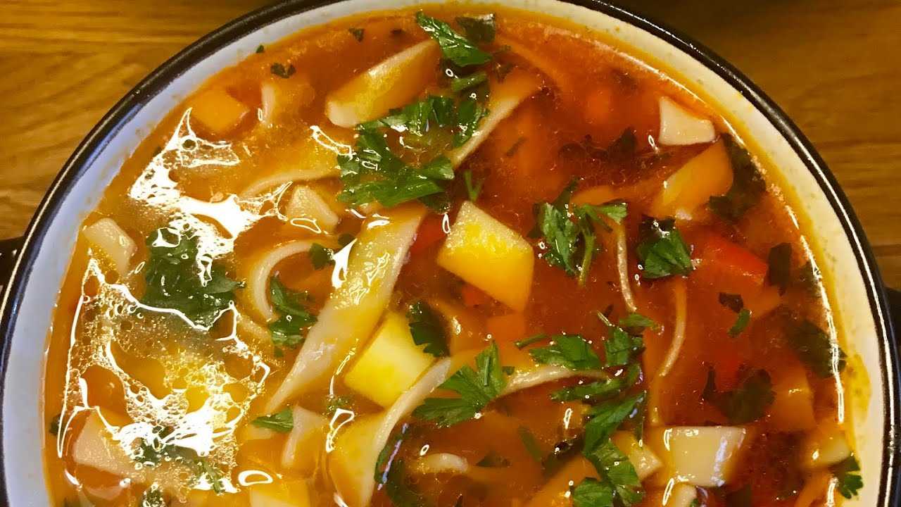 Суп с ребрышками в мультиварке