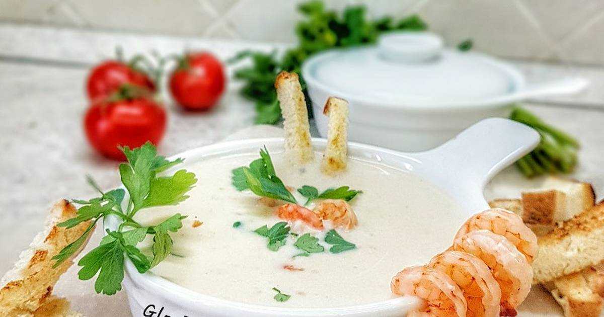 Сырный суп с креветками рецепт с фото пошагово и видео - 1000.menu