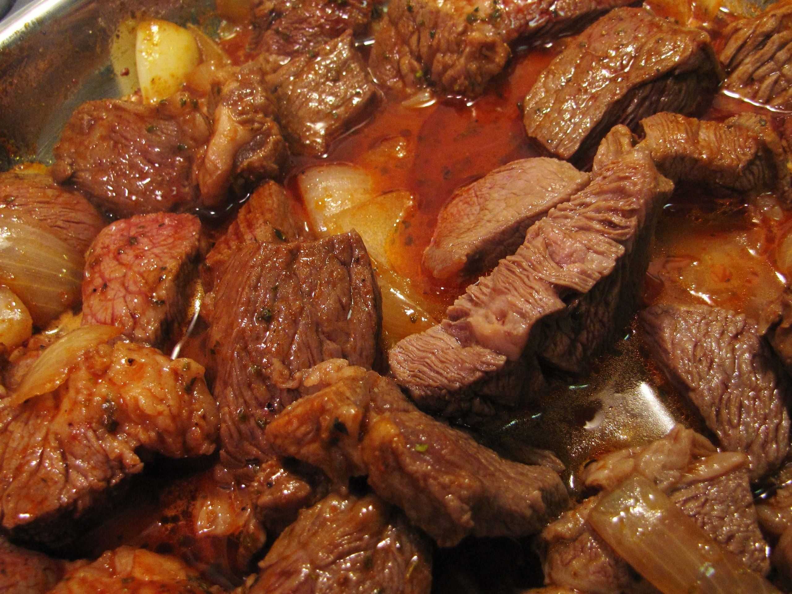 Мясо по охотничьи рецепт с фото пошагово